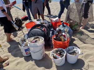coastal clean up trash