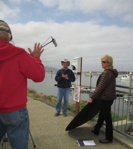 Mike Baird, photographer and Mutt Mitts volunteer, gives interview