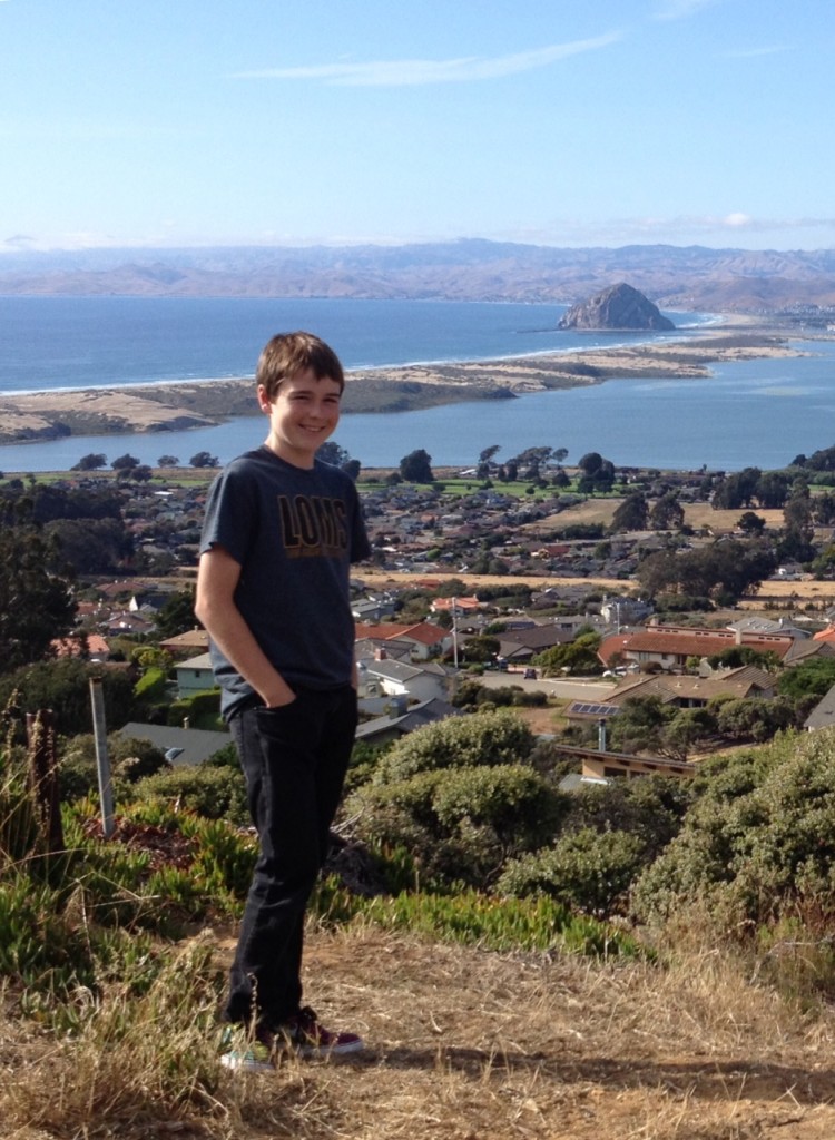 Michael Blanchard looks out over the estuary