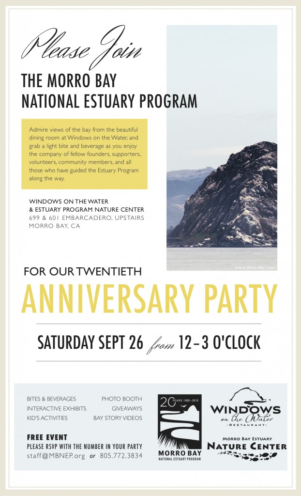 20th Anniversary Party invitation