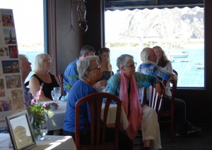 Attendees enjoyed the view from Windows on the Water’s dining room.