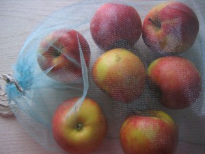 Though single-use plastic produce bags are still allowed under the ban, you can reduce your use by bringing reusable bags for fruit and other loose items. Photo courtesy of rusvaplauke, via Flickr.