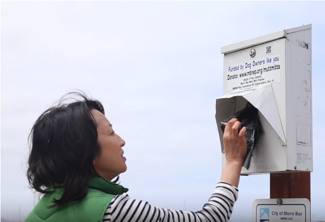 Mutts for the Bay dispensers make it easy to pick up after your dog to help keep our waterways clean.