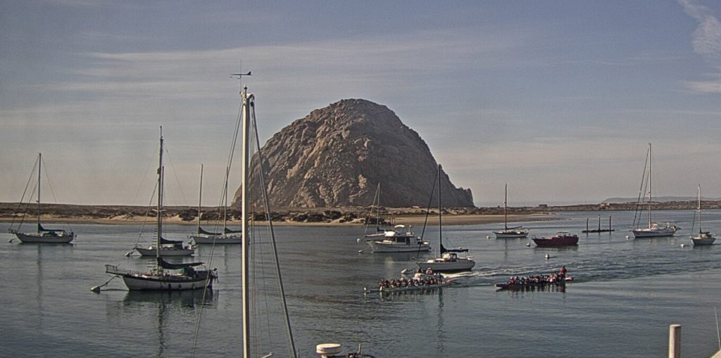 Dragon Boat Trials in Morro Bay