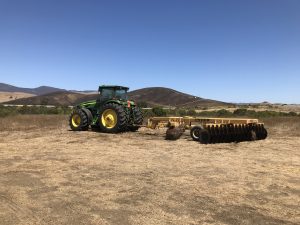 Heavy machinery for regrading.