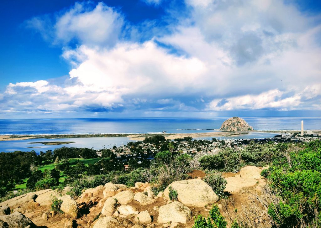 View of Morro Rock from Black Hill