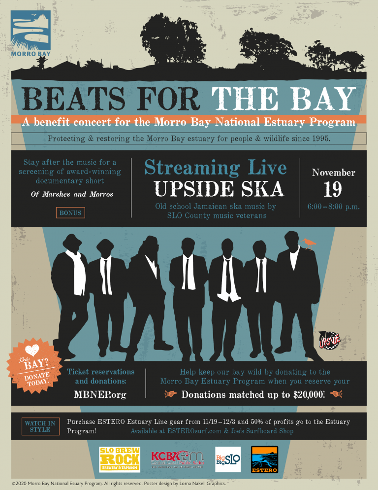 Beats for the Bay PNG 300 ppi 4x size Morro Bay National Estuary Program